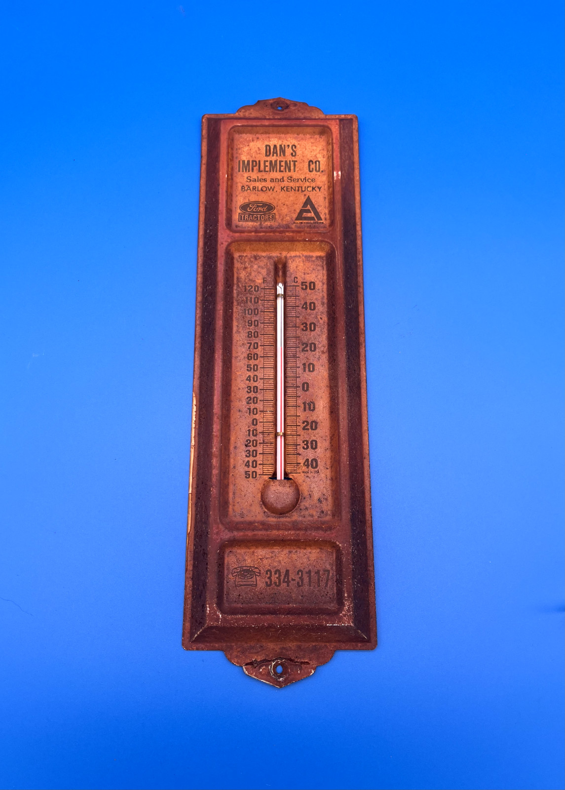 Vintage Ford Tractor Thermostat Great Patina for Shop Garage Decor