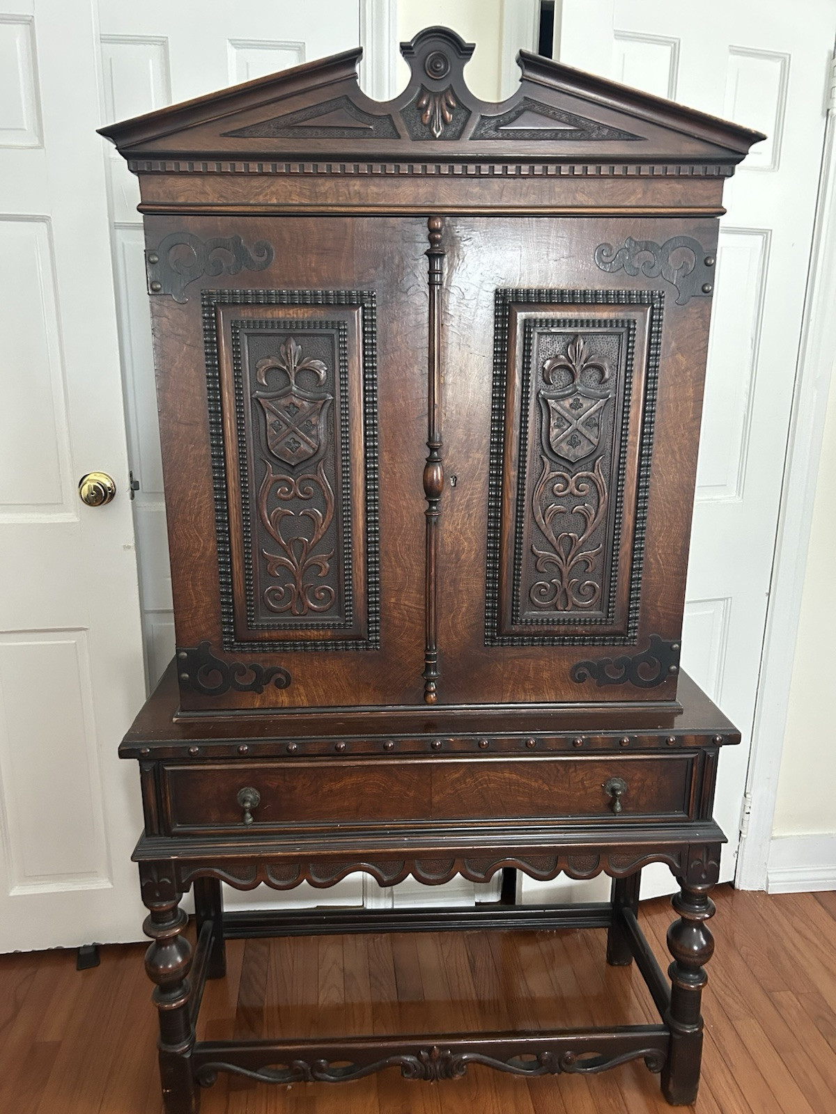Berkey & Gay Antique Cabinet – Circa 1900’s