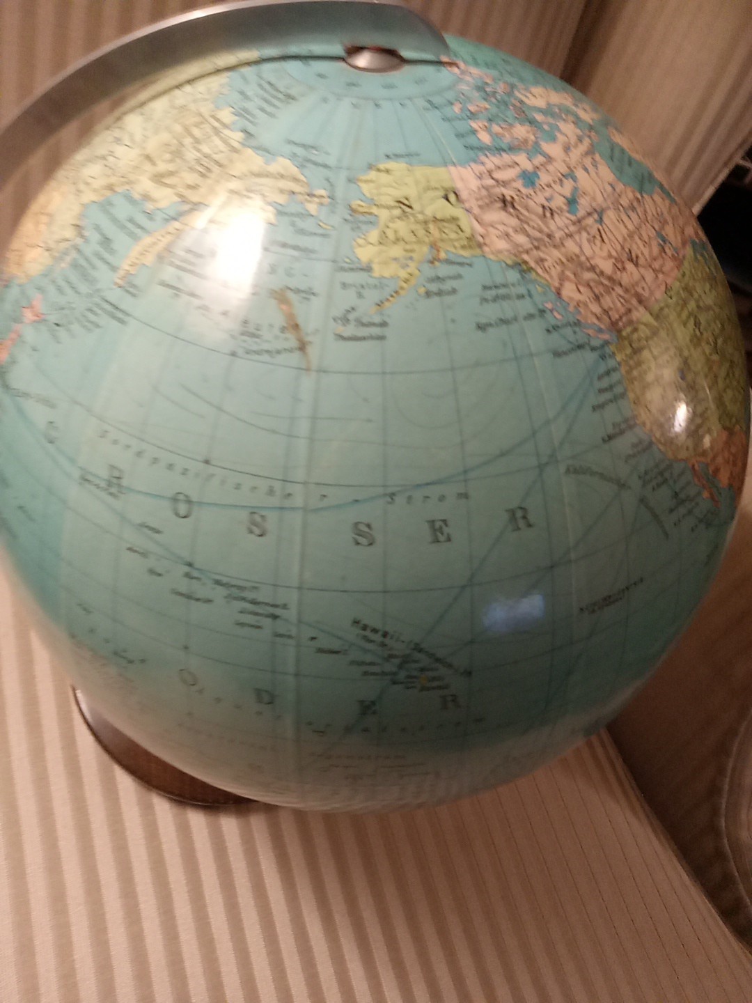 1930s Columbus Erdglobus German Language Globe 10″