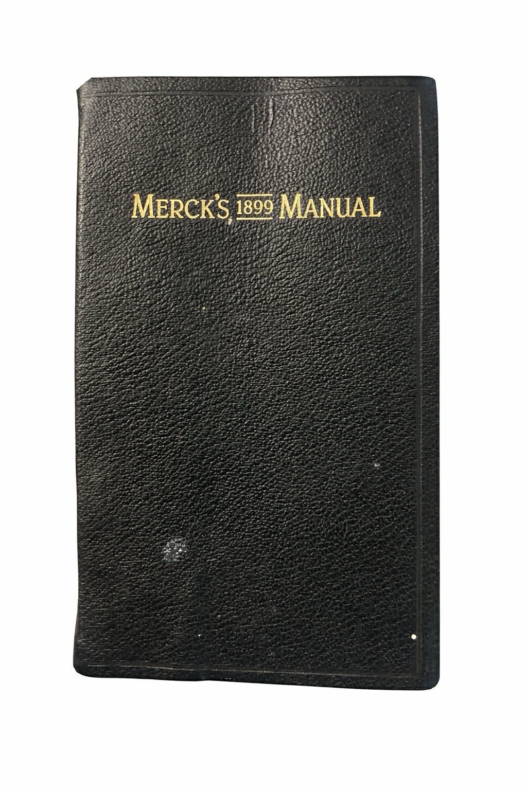 1899 Merck’s Manual Materia Medica Antique Medical Book Physician Pocket Ref