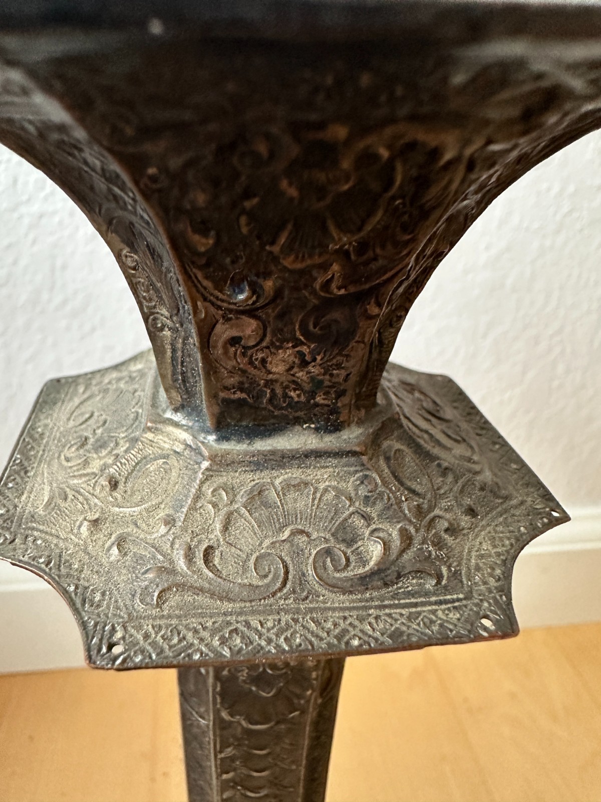 2 Antique Barbour Brothers 12″ Silver Plate 2105A Candlestick Holders; Beautiful