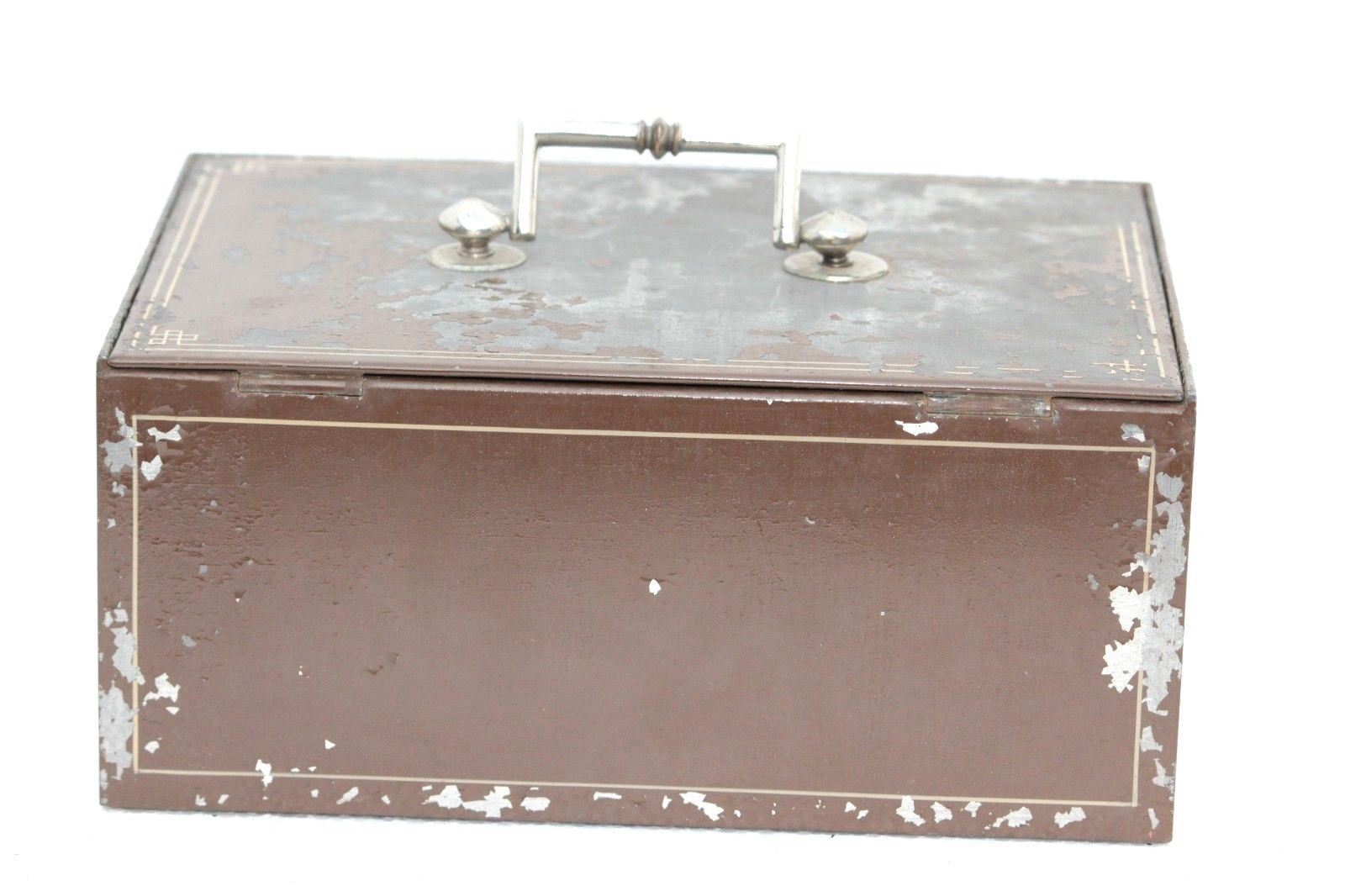 Iron Case Box Old Vintage Antique Home Decor Decorative Collectible India