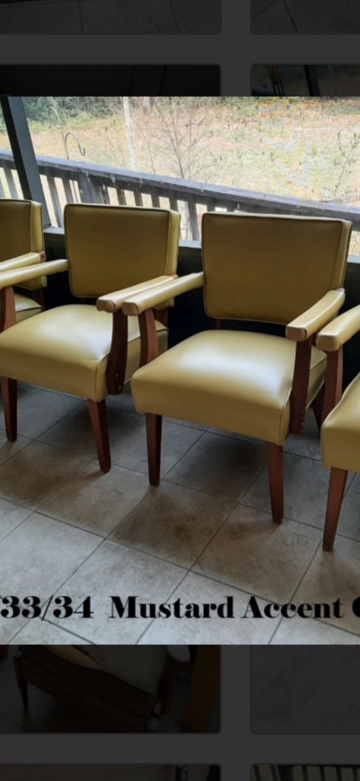 Set Of 2 Mid Century Modern Chairs