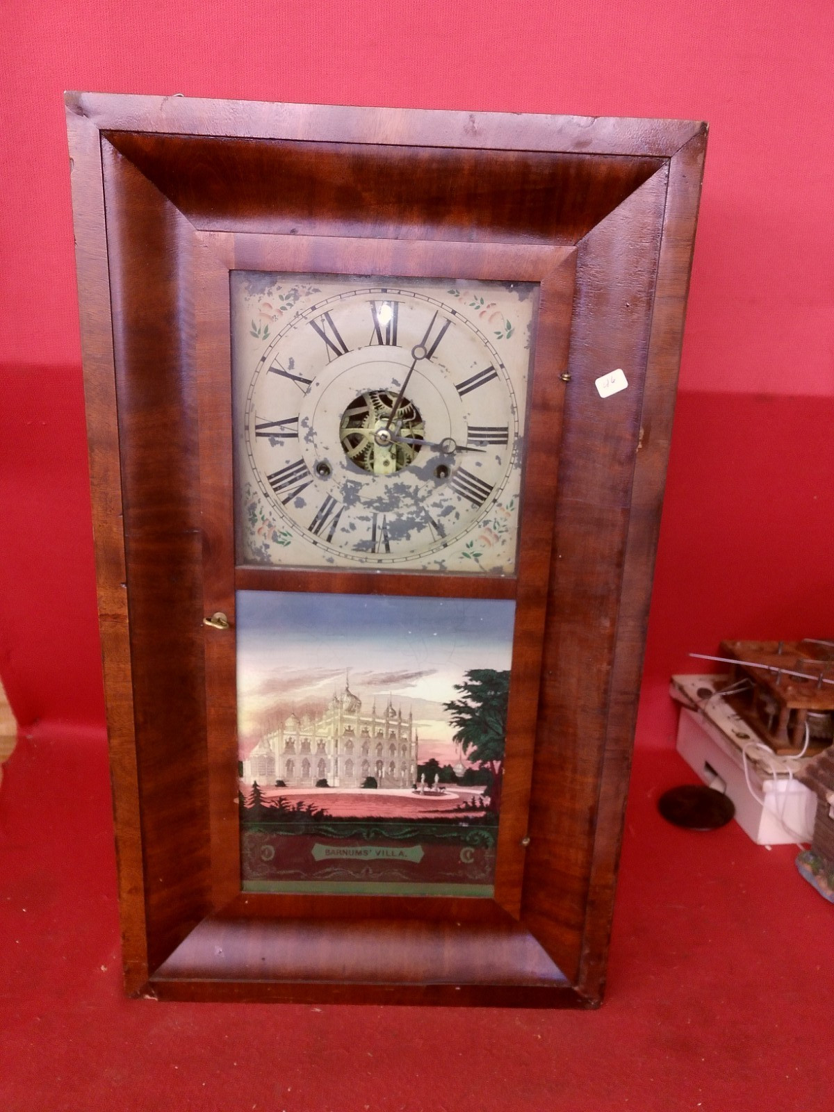 GOOD LOOKING SPERRY & SHAW CLOCK # 46 ( NEW LOW PRICE )