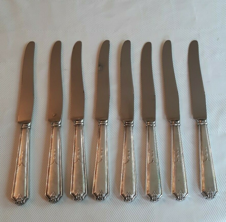 Vintage GORHAM E.P. Silverplate VANITY FAIR Knives
