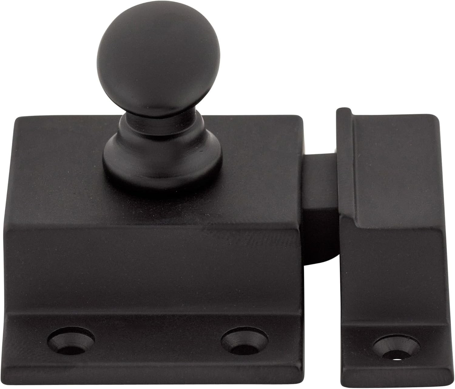 Transitional Black Brass 2″ Cabinet Latch