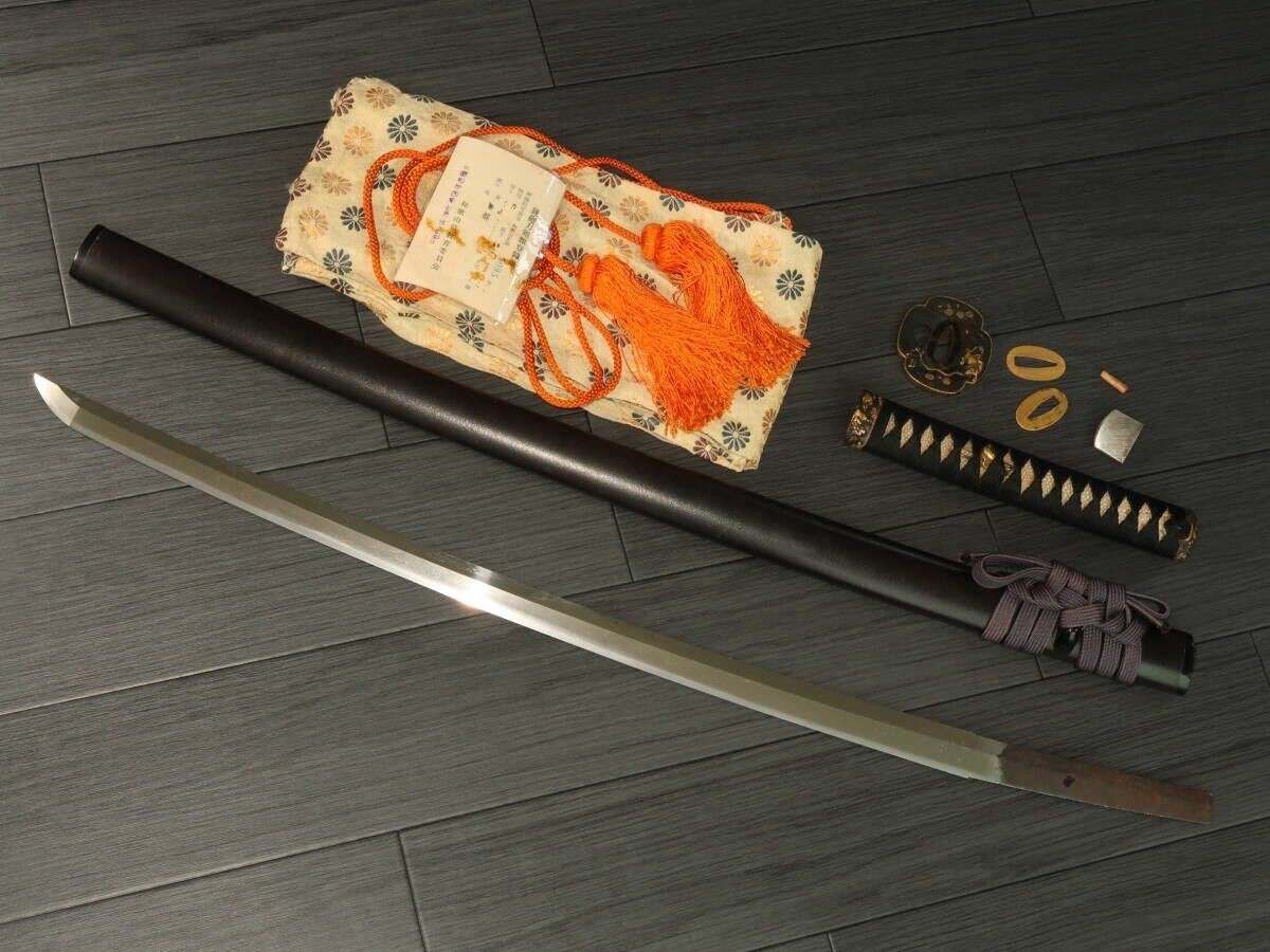KATANA 刀 “ Mumei ” 無銘 Japanese Real Sword 60.7 cm Koshirae 拵え Samurai Antique