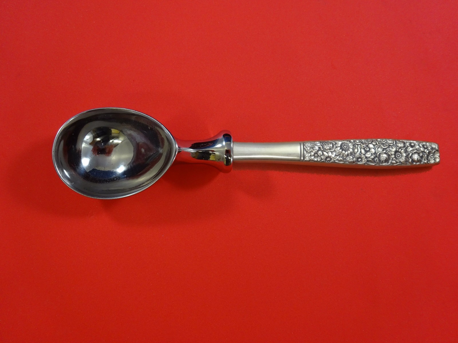 Contessina by Towle Sterling Silver Ice Cream Scoop HHWS Custom Made 7″