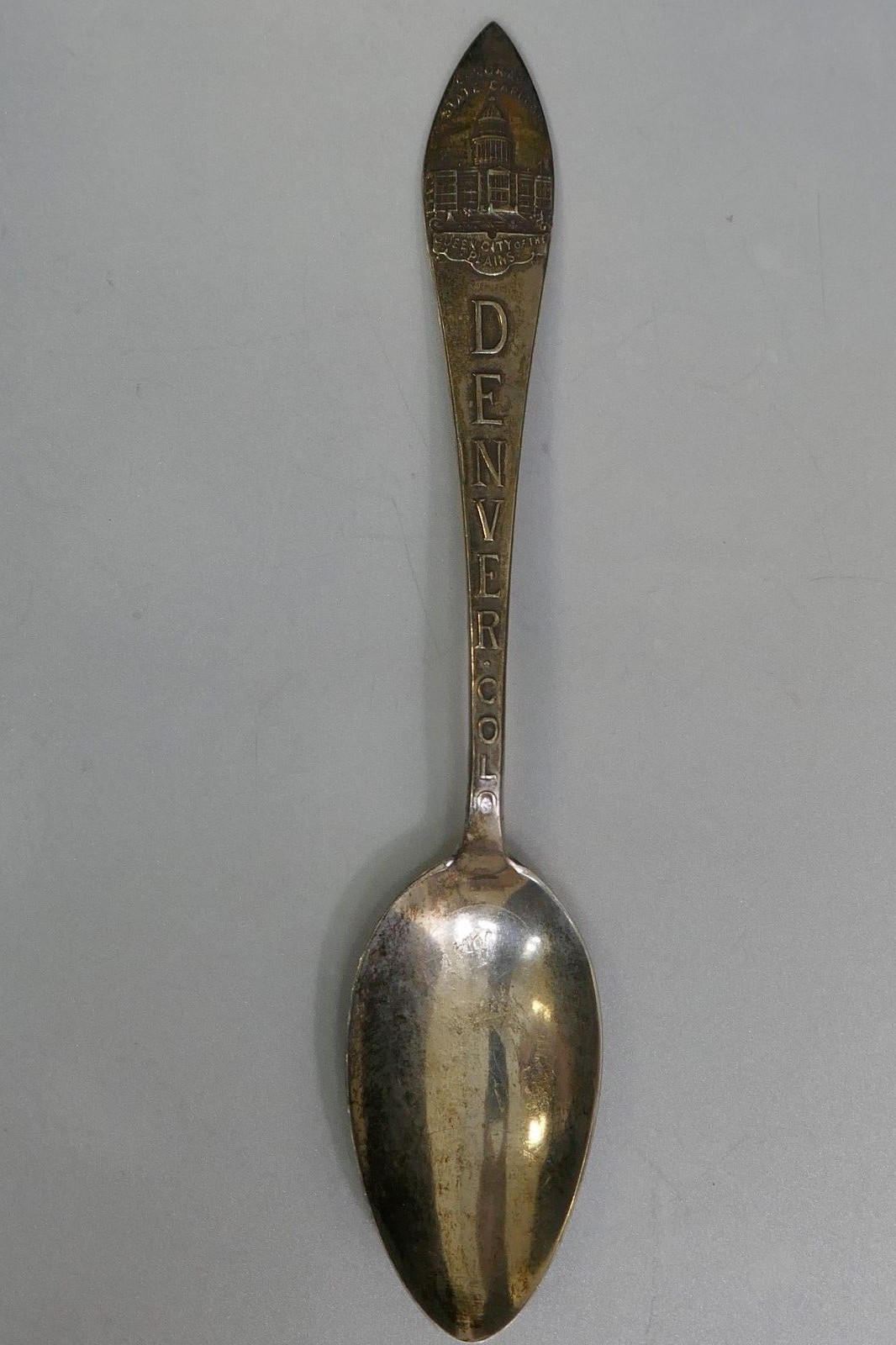 H. H. Tammen Curio Co. Sterling & Gold Wash Colorado – State Capital Souvenir