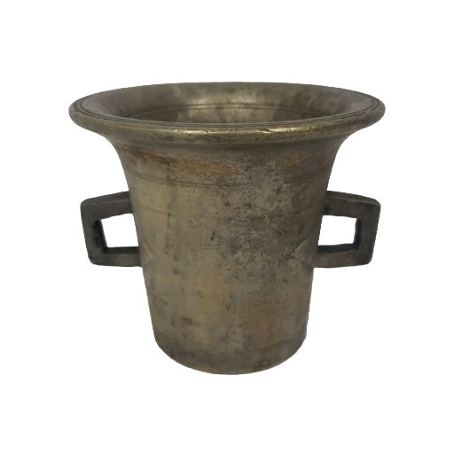 GENUINE AUTHENTIC ANTIQUE 17/18TH CENTURY BRONZE MORTAR PHARMACY APOTHECARY