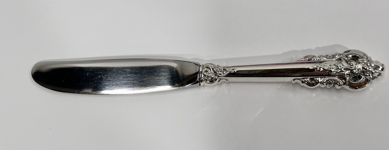 Grand Baroque by Wallace Sterling Silver Single 6.25″ Inch Butter Knife Flatware