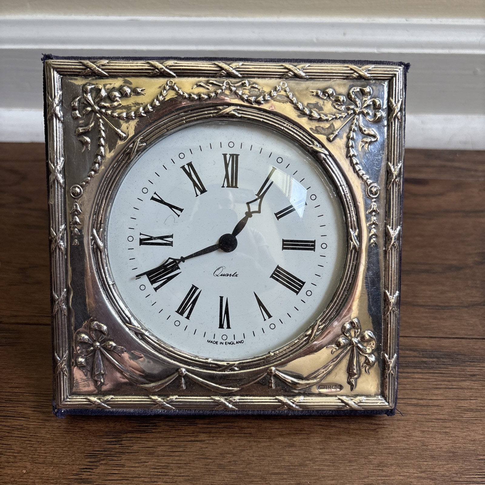 Elizabeth II Sterling Silver Keyford Frame Clock