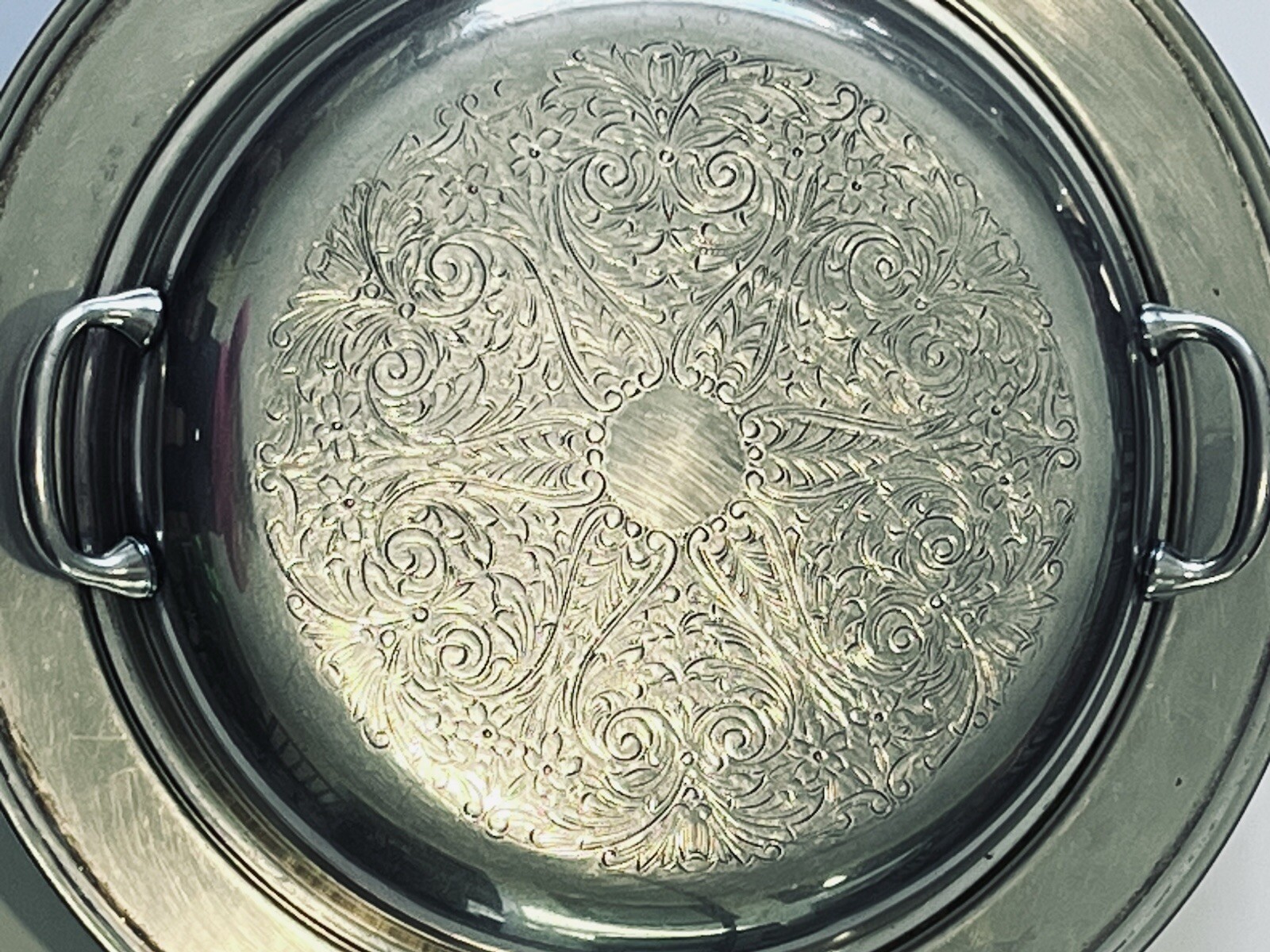 Vintage Keystoneware Silver Plated Dish Bowl Over Copper. W Etched Lid + Extra