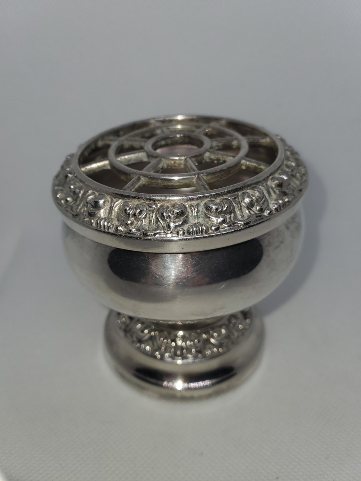 Vintage Silver Plated Rose Bowl Made In Lanthe England