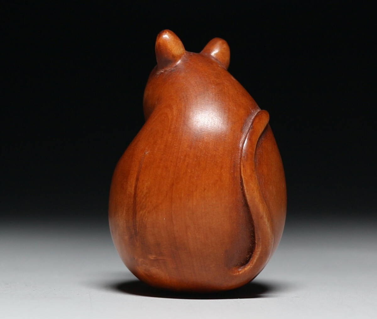 Antique Japanese NETSUKE Mouse -signed -okimono -rare from Japan