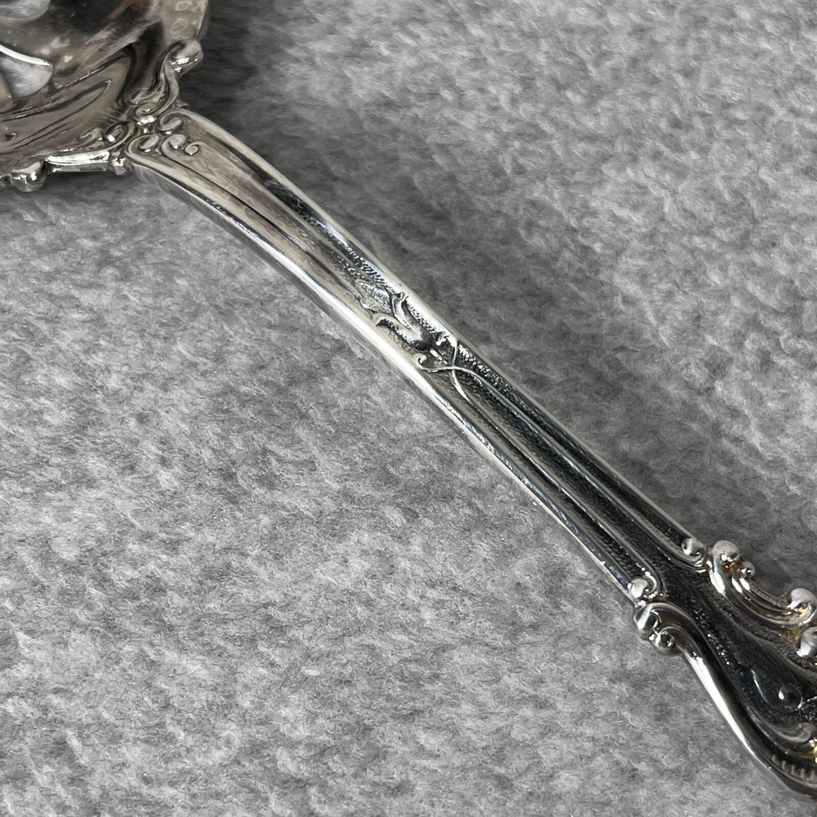 Gorham Serving Fork Silverplate Ornate Design 10.5″ Long Vintage