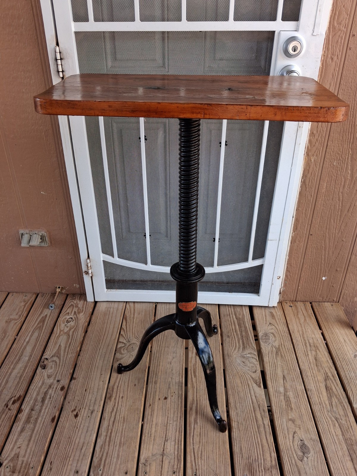 Antique Satellite adjustable typewriter table