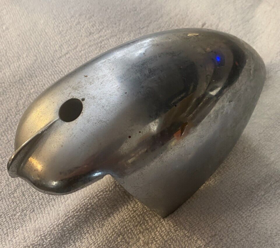 VINTAGE BOAT MARINE LIGHT COVER #C570 BRASS 9X5 INCHES