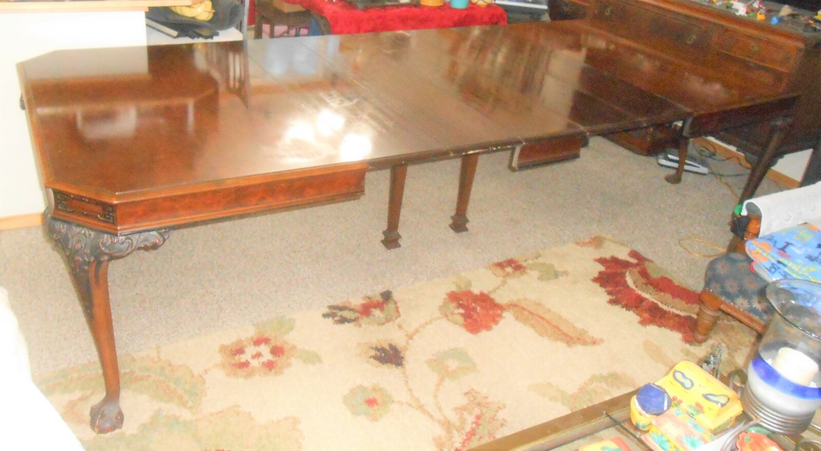Berkey & Gay Vintage Custom Table Made For The Gay Family