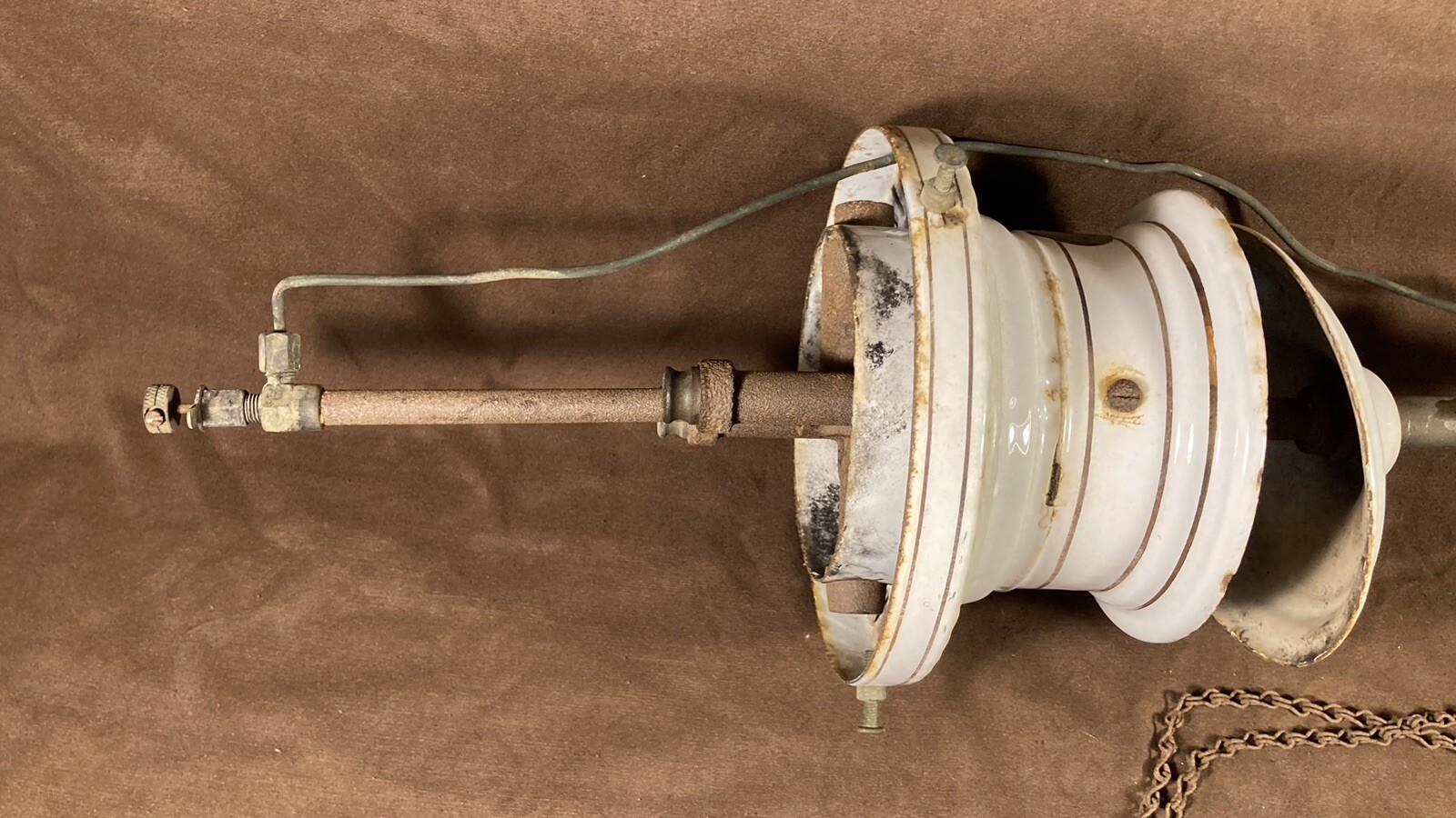 Wizard Quicklit Nagel Chase Gasoline Kerosene Arc Lamp Light Antique Very Rare