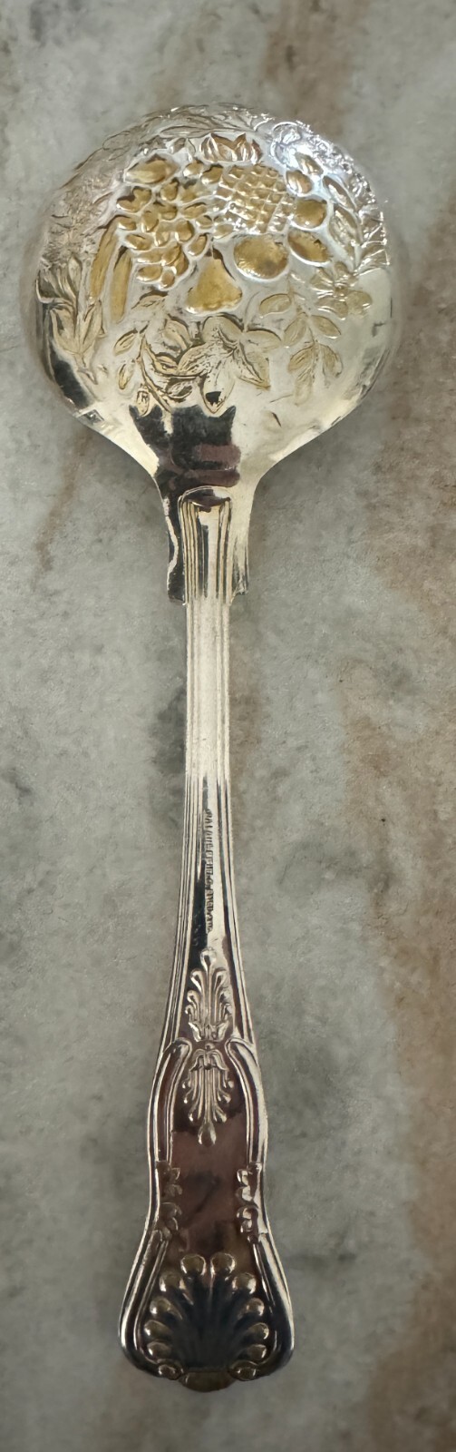 Solid Smooth Berry/Casserole Spoon Kings (Silverplate) by Sheffield Original