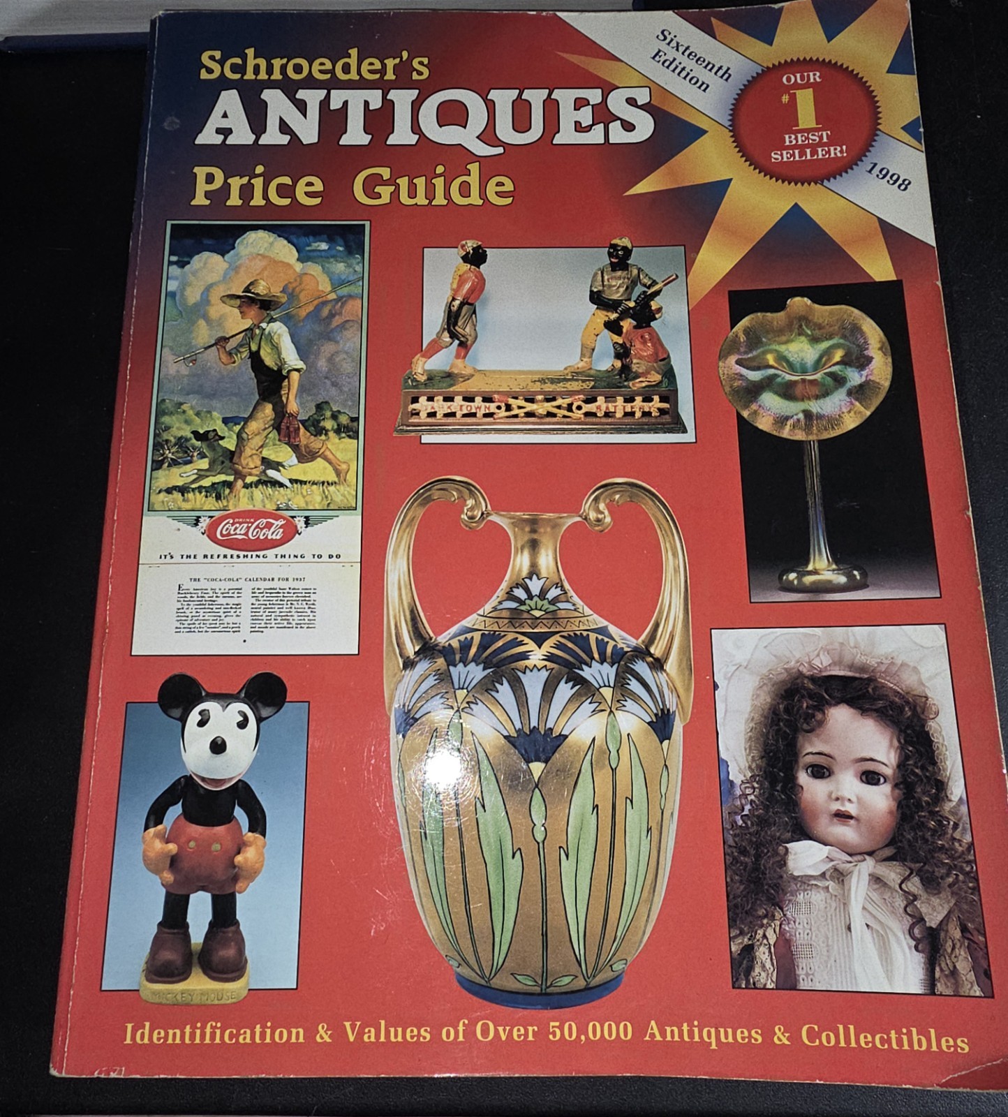 Schroeder’s Antiques Price Guide Sixteenth Edition 1998 PB Book