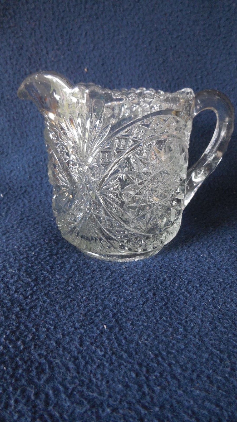 EAPG – Imperial Glass Co. #282 – “Roanoke Star” creamer
