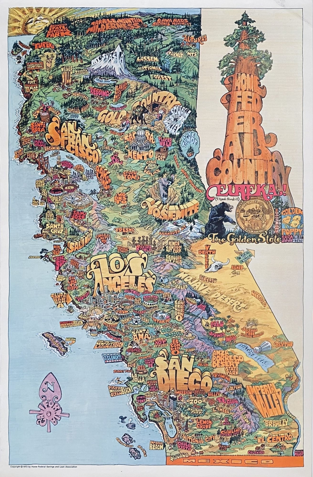 Darrel Millsap / Home Federal Country Eureka I have found it The Golden State