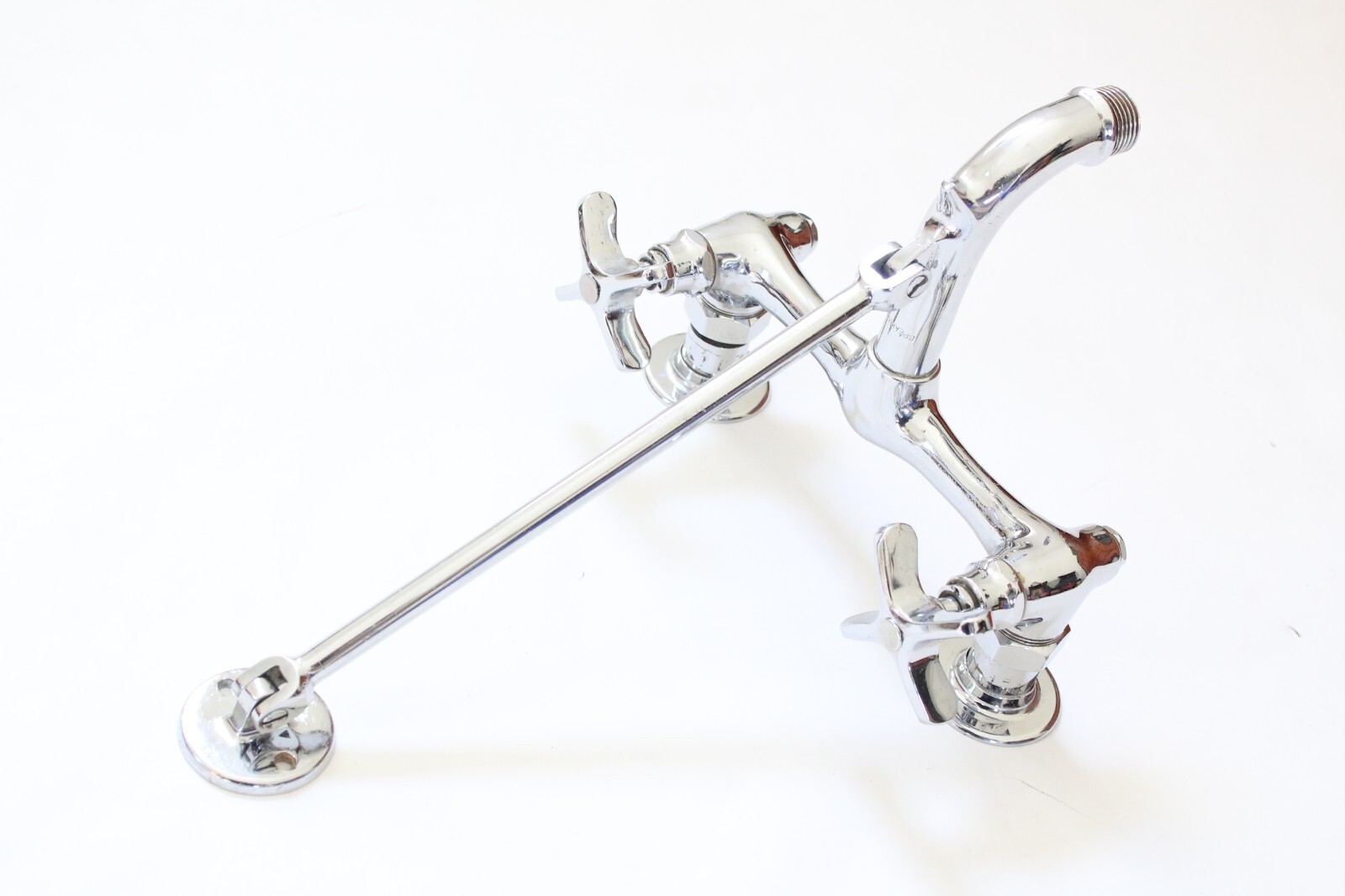 antique faucet kitchen sink pot filler | speakman victorian deco mixer vtg sink