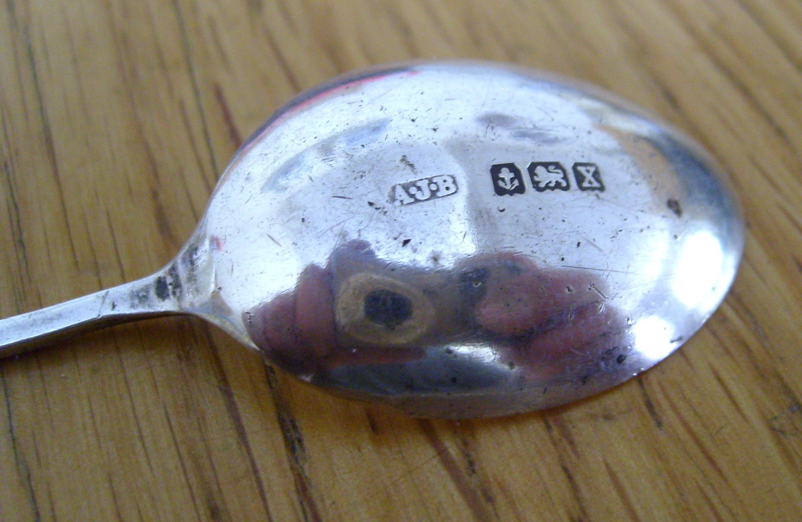 Antique Solid Silver Coffee / Tea Spoon 1922, Birmingham , A J Bailey