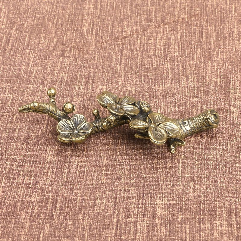 Return Solid Brass Creative Plum Blossom Incense Insert Retro Pulp Plum Blossom