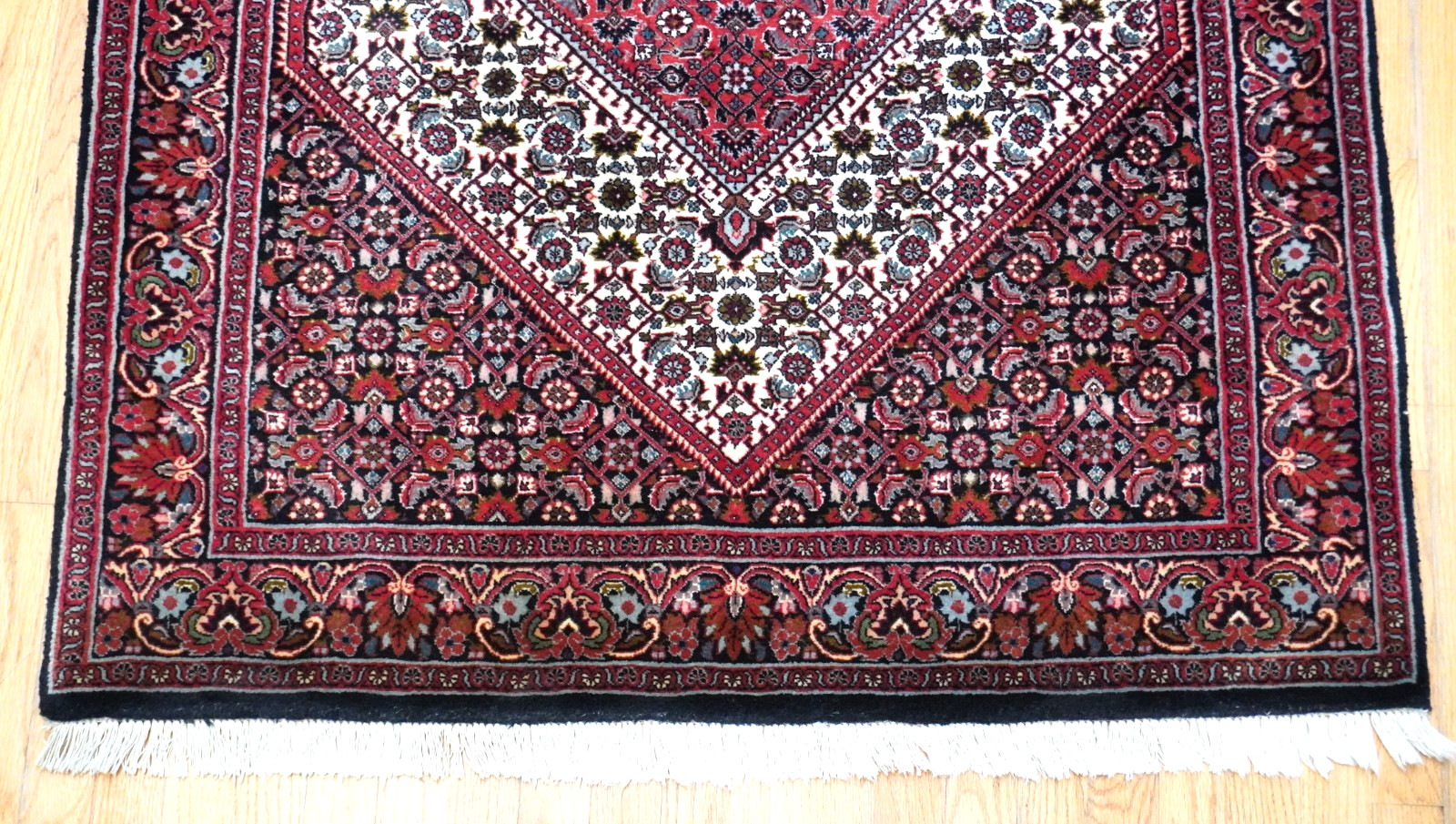 Fine Bijarr Hand Knotted Wool Geometric Premium Quality Rug 3’3″x 5’3 Excellent