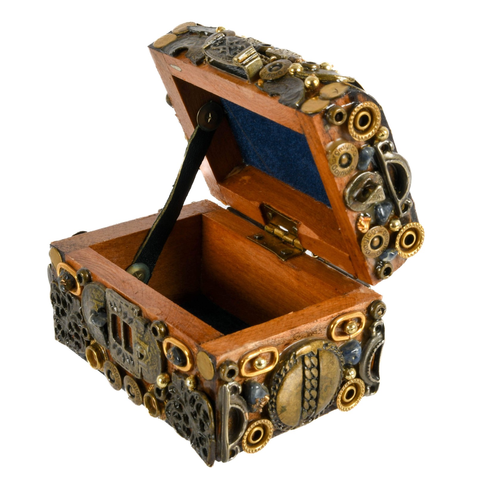 Found Object Trinket Box Attributed to Francisco Muller