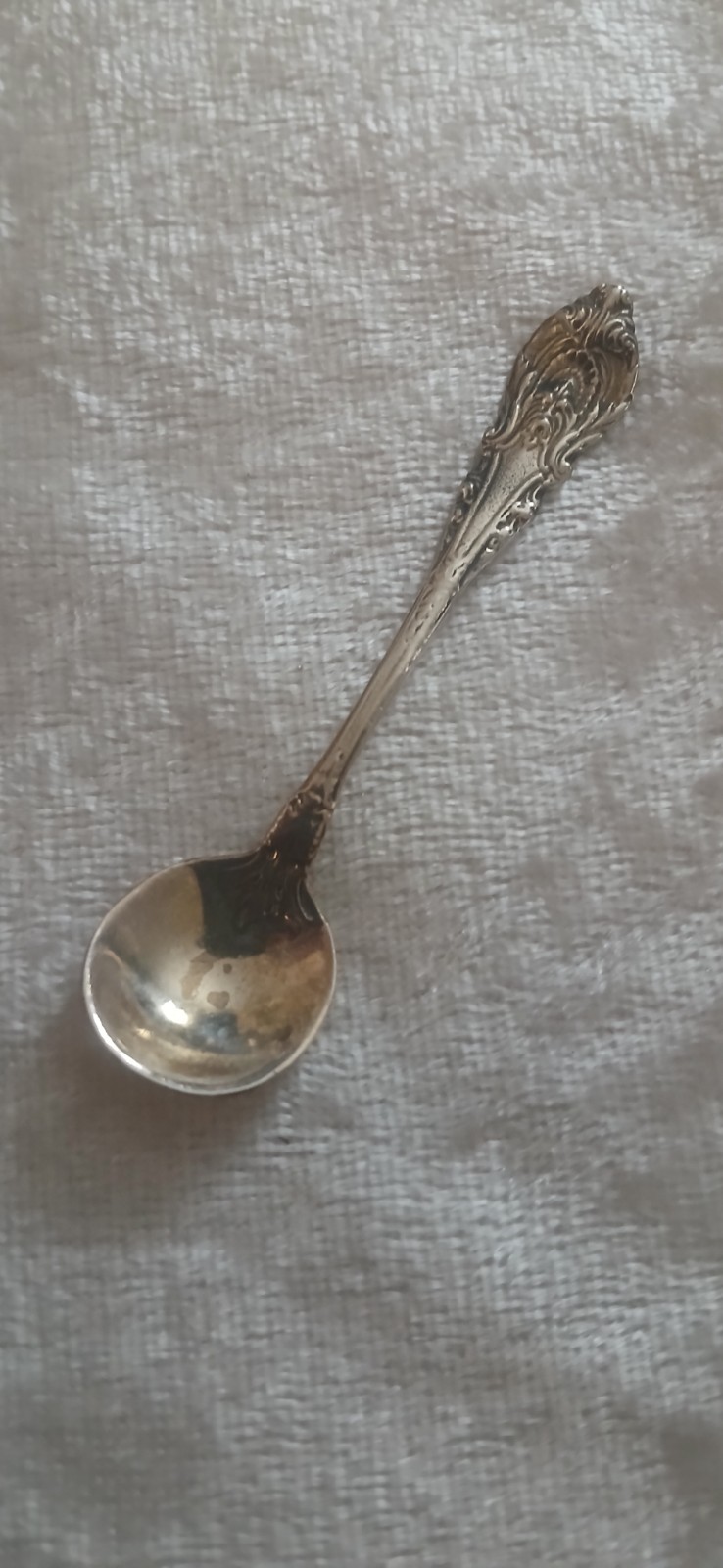 Vintage 1920’s-1940’s Wallace Sterling Silver Salt Spoon