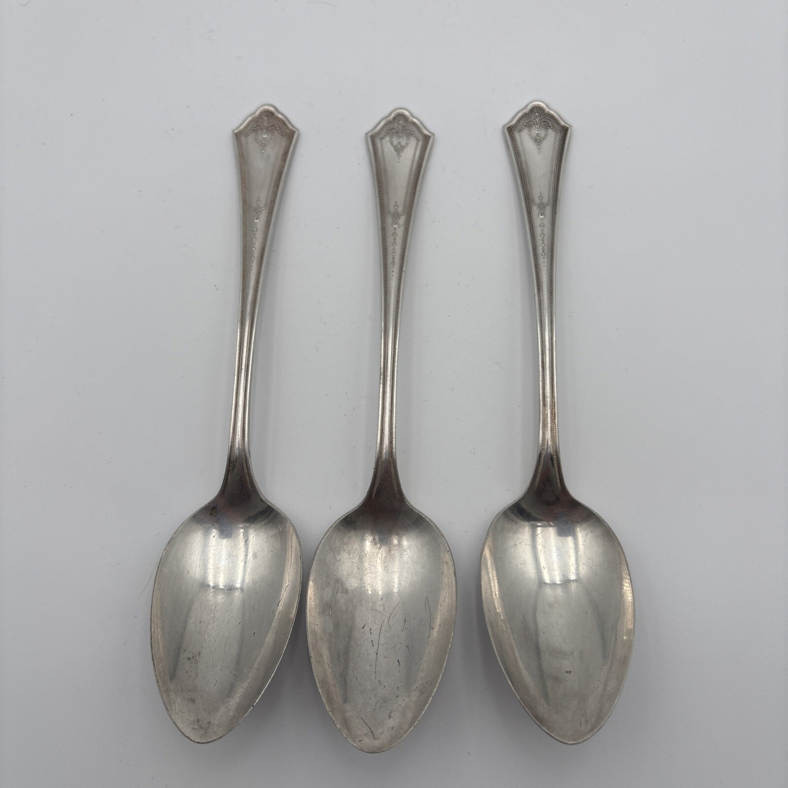 Oneida Community Honor Plate Flatware ‘Winthrop’ Pattern 1929 3 Dinner Spoons