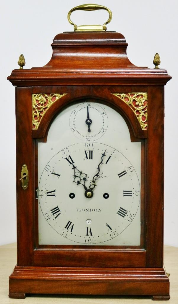 Top Quality Antique English Thomas Pace Of London Twin Fusee Verge Bracket Clock