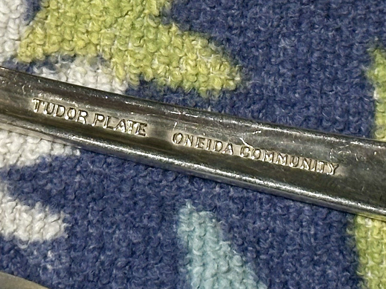 OAKLEIGH Royal York Sugar Spoon, Fork, Knife, Hostess Silver Plate Oneida 1937
