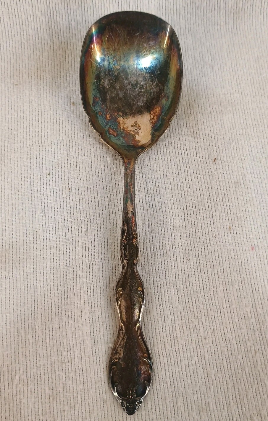 Serving Spoon Wm ROGERS MFG.CO. EXTRA PLATE ORIGINAL Rogers Silverplate