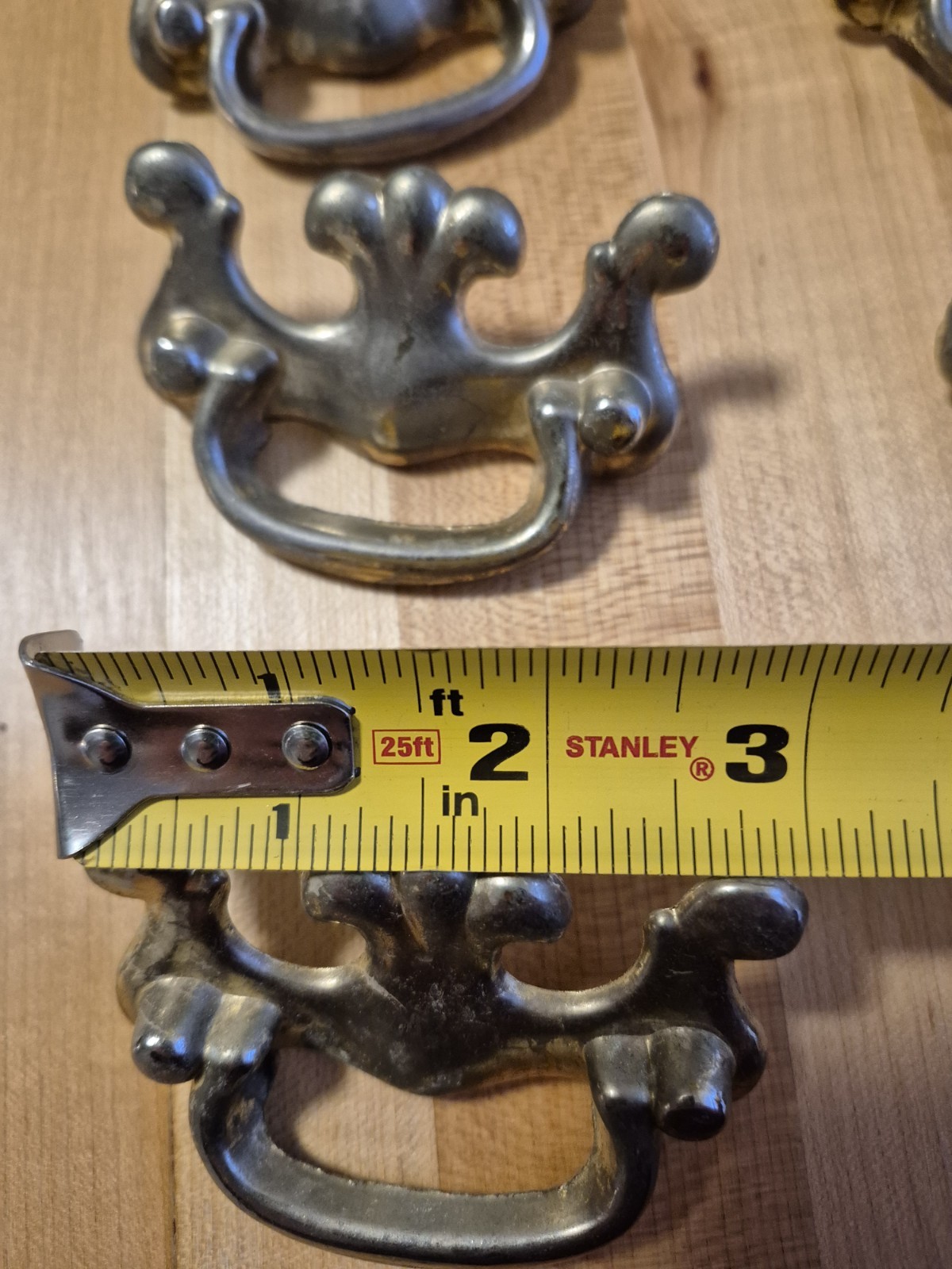 10 Drawer Pulls – Bail Pull – Single Mount Dresser Handles 3″ long