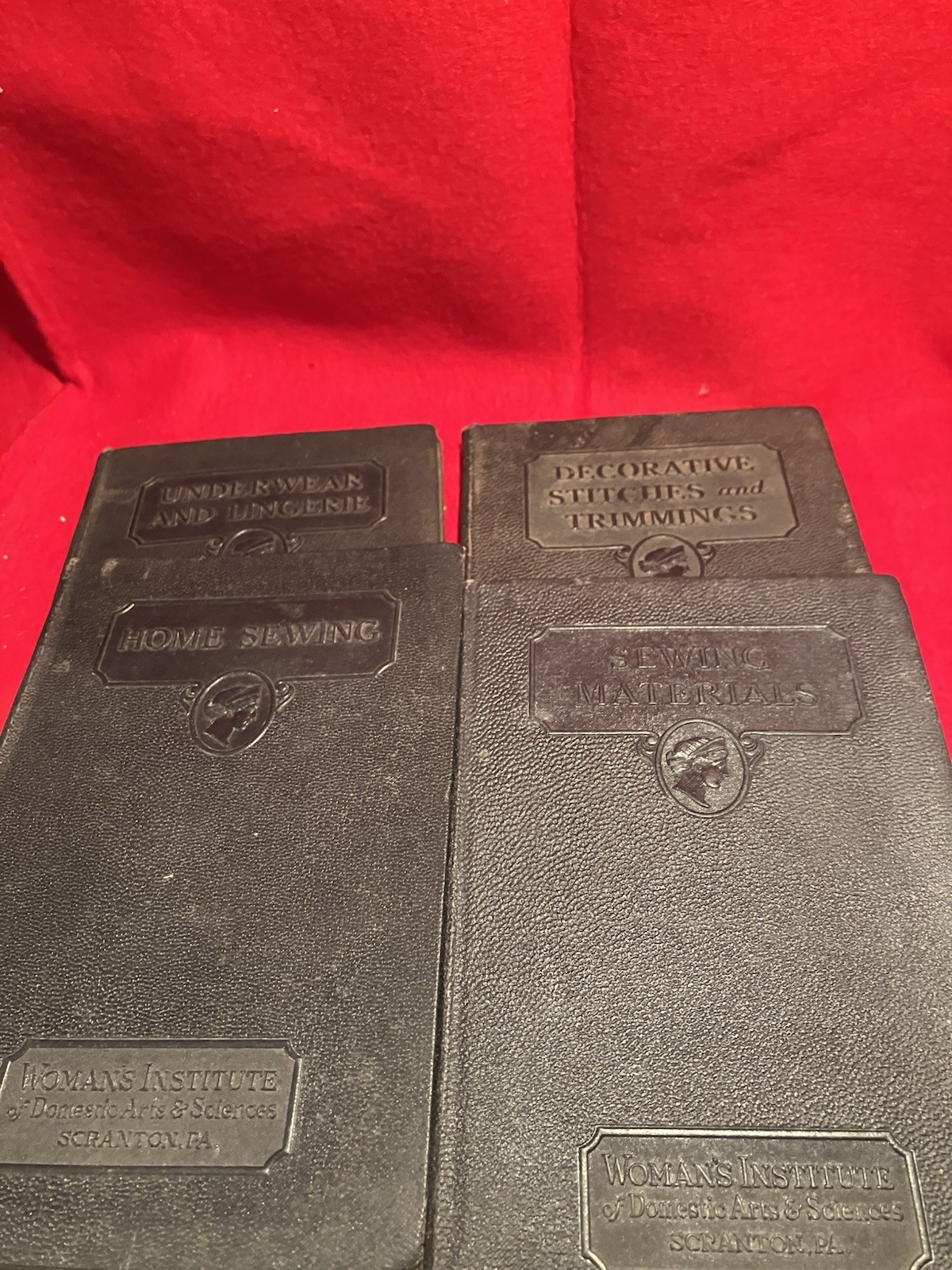 Set of 7 Books Women’s Institute of Domestic Arts & Sciences Scranton PA 1920’s