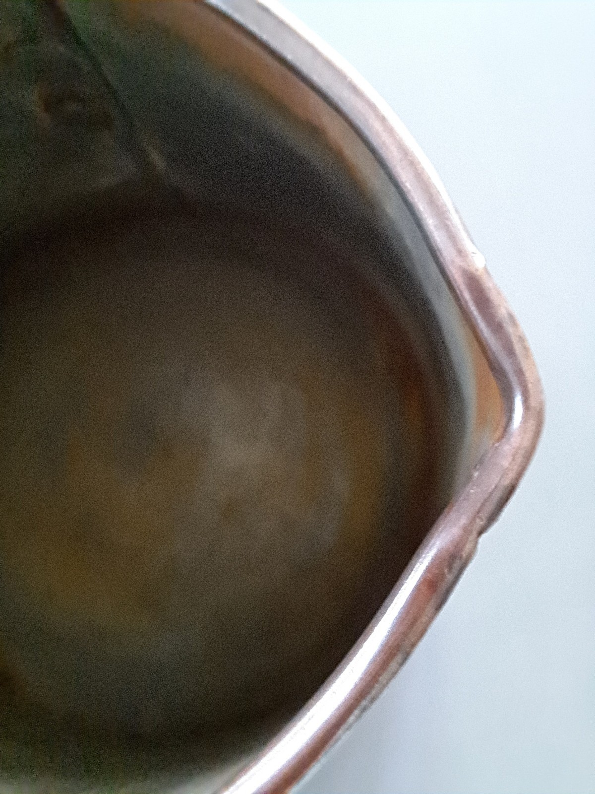Antique Copper Cider Measure /Ladle/Jug Hooked Handle ~ Bates Brass Birmingham