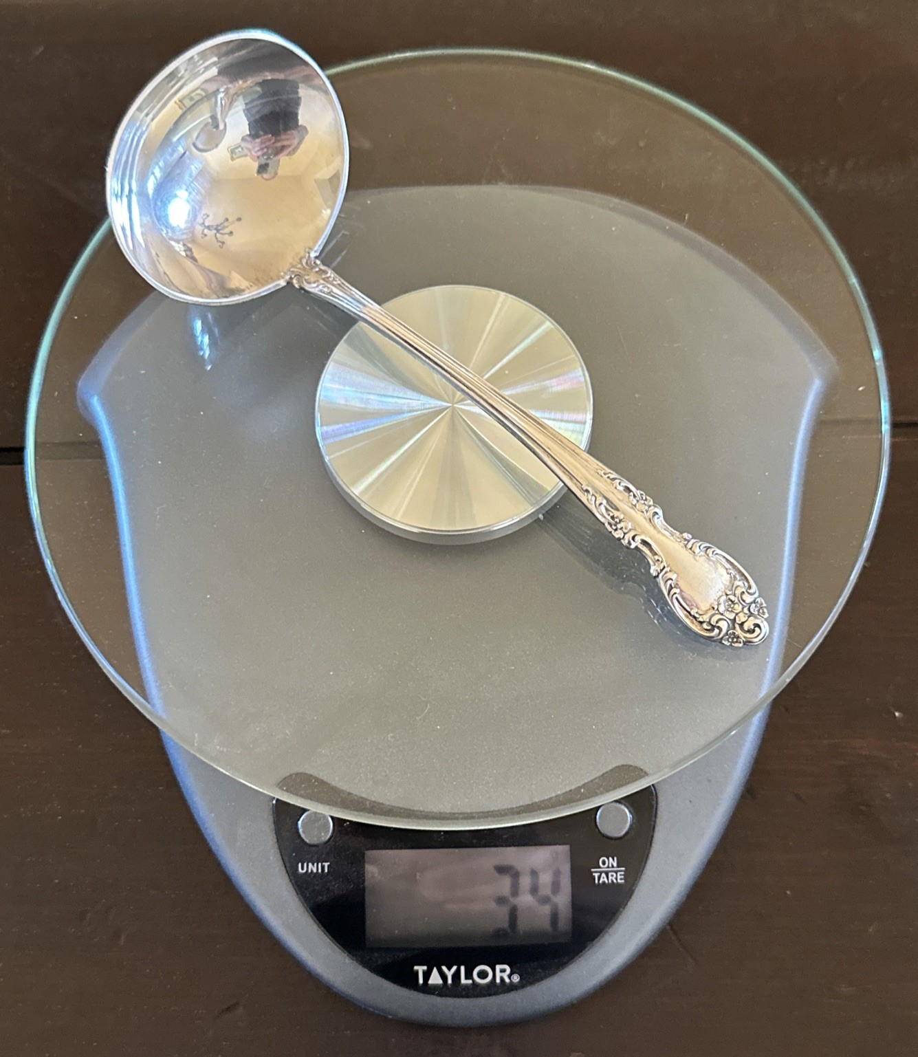 Melrose by Gorham Sterling Silver Cream Ladle 5 1/4” (34 Grams)