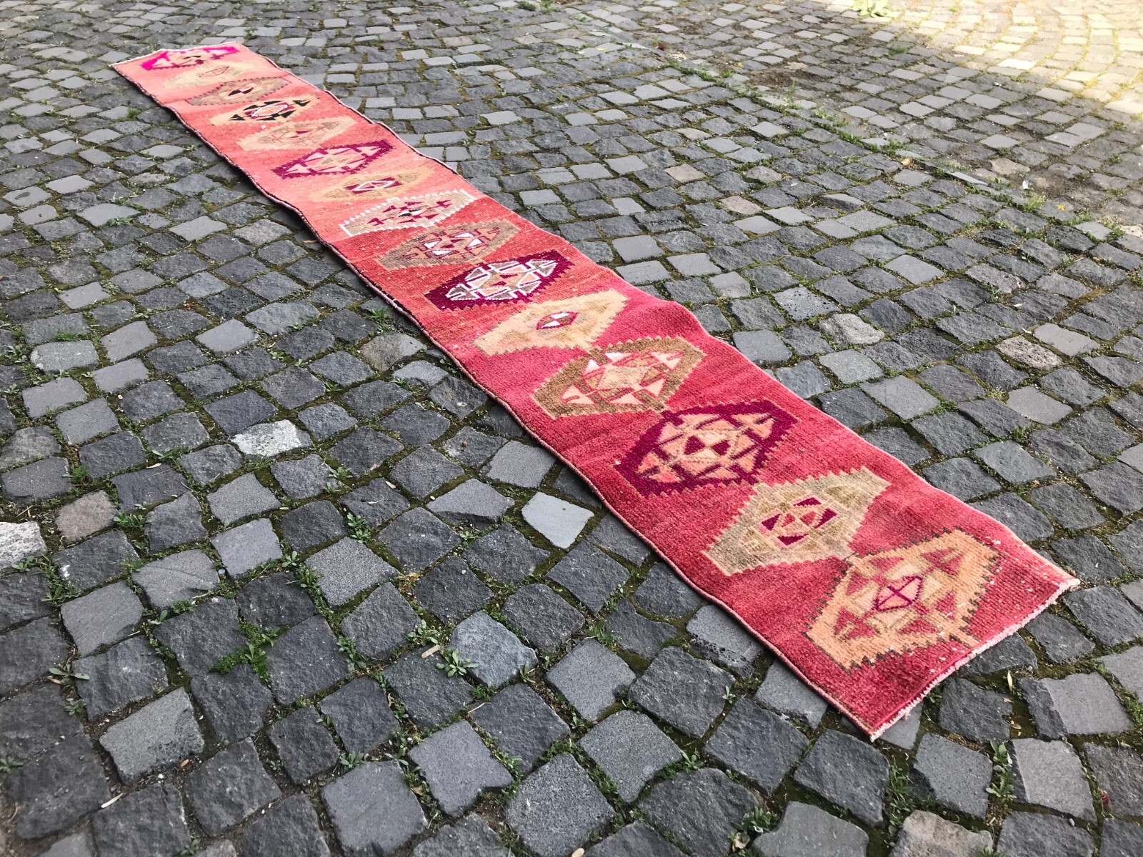 Turkish Antique rug Bohemian Area rug Oushak rug Vintage Rug Handmade Wool rug
