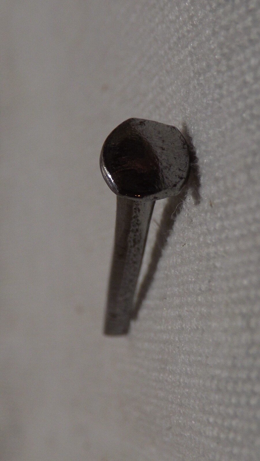 Antique Trunk Nails: 1″ long, Solid Steel, 1/4lb lot