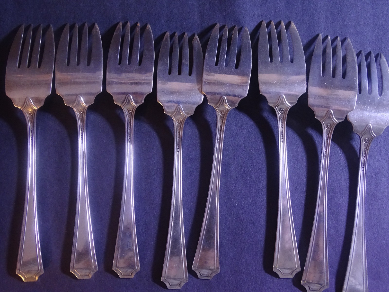 Vintage Sterling Silver Flatware Gorham Service for 5 Plus 32 Pcs With Case