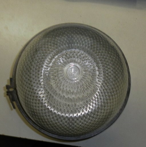 Beehive Clear Fox Light Art Deco Vintage Antique Old & Original