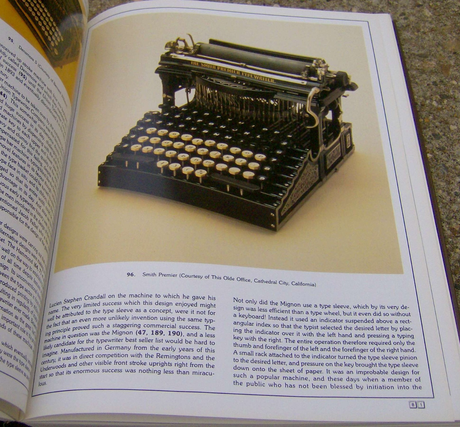 ANTIQUE TYPEWRITERS book typewriter reference SCHIFFER price guide MANY PHOTOS