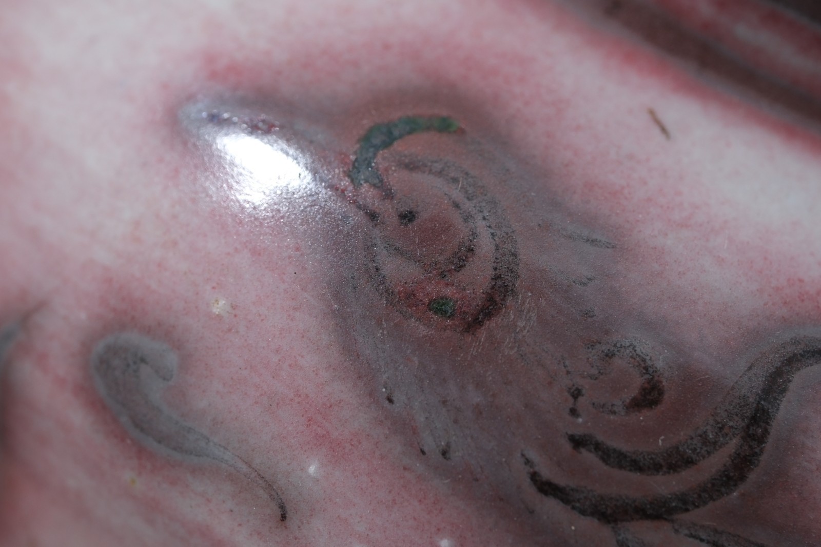 0262 Copper-Red Glazed Jar with Cloud and Phoenix Type A