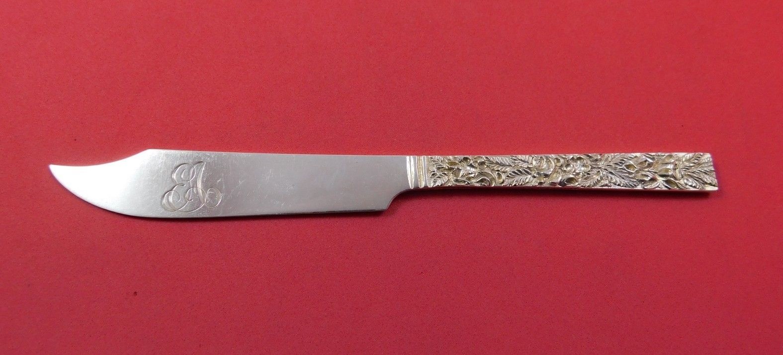 Repousse by Hennegan & Bates Sterling Silver Fruit Knife FH AS 6 1/2″