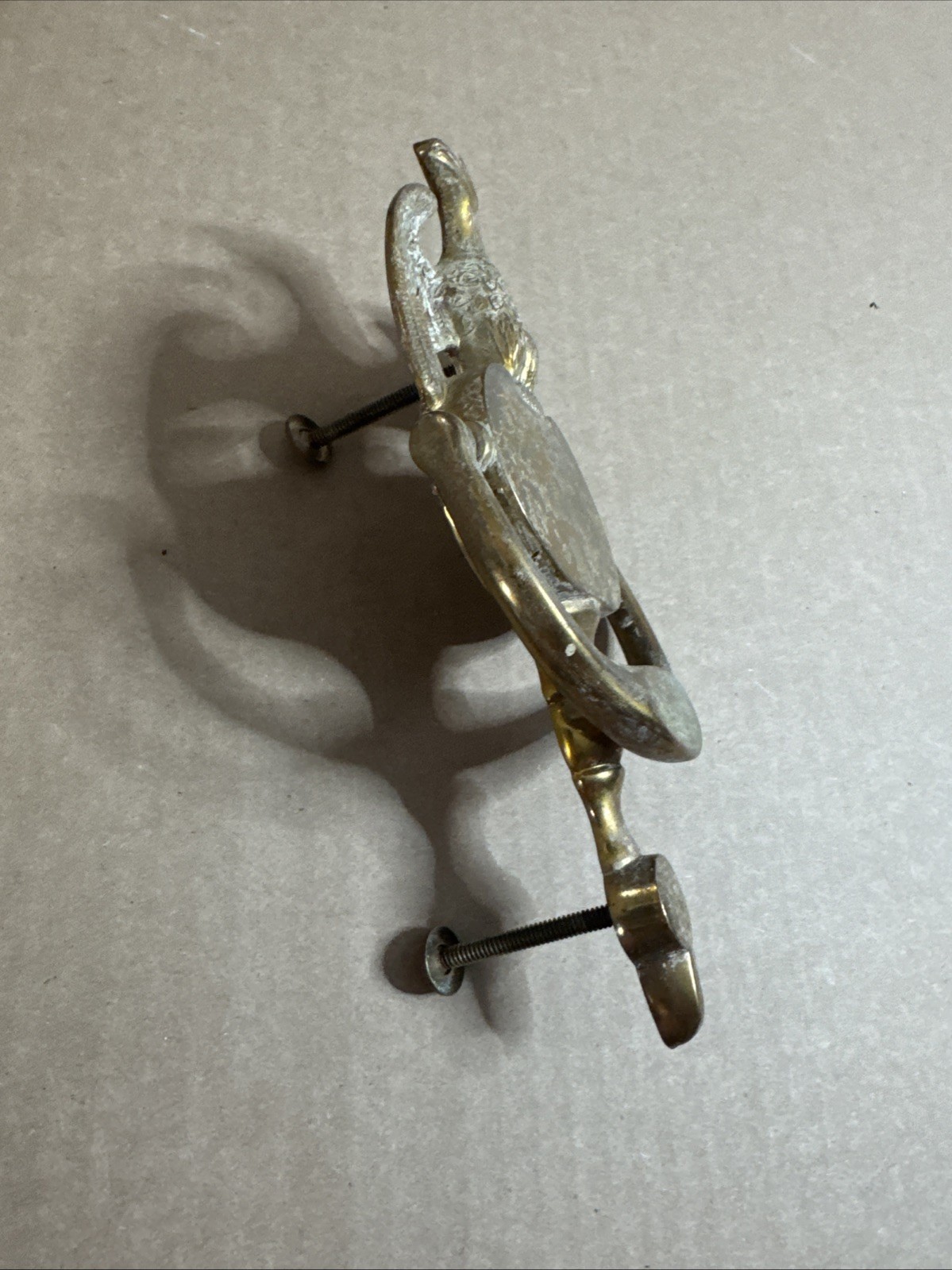 Vintage Metal American Eagle Patriotic Door Knocker